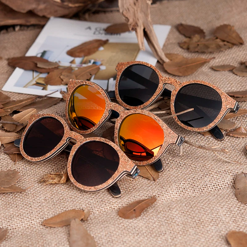 Gafas De Sol Mujer New Original Wood Sunglasses Women Polarized Lens UV400 Okulary Eye Wear