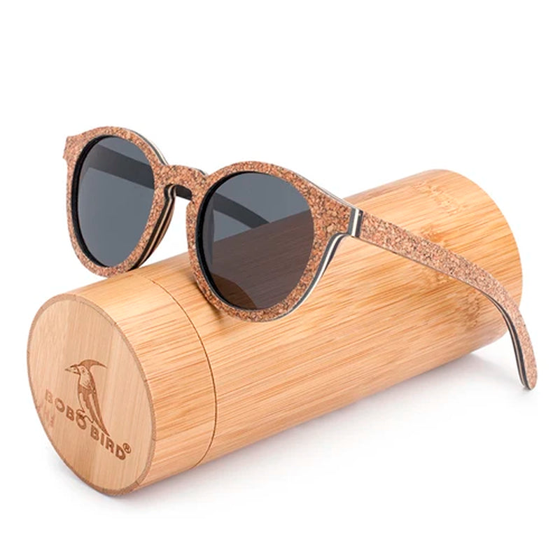 Gafas De Sol Mujer New Original Wood Sunglasses Women Polarized Lens UV400 Okulary Eye Wear