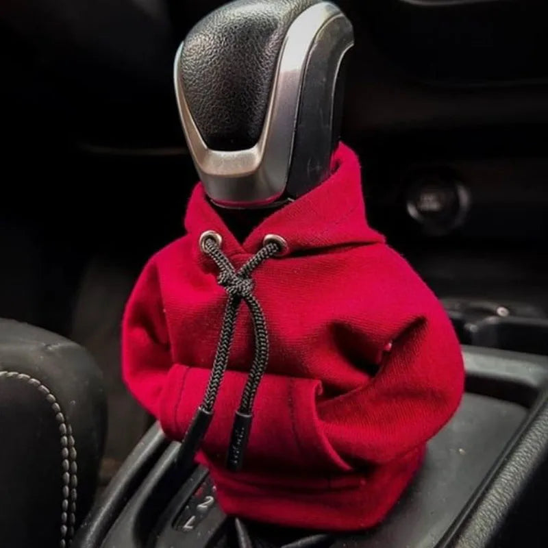 Hoodies Car Gear Shift Cover 1PCS Gearshift Decor Manual Handle Gear Shift Antislip Sweatshirt Auto Change Lever Sweater