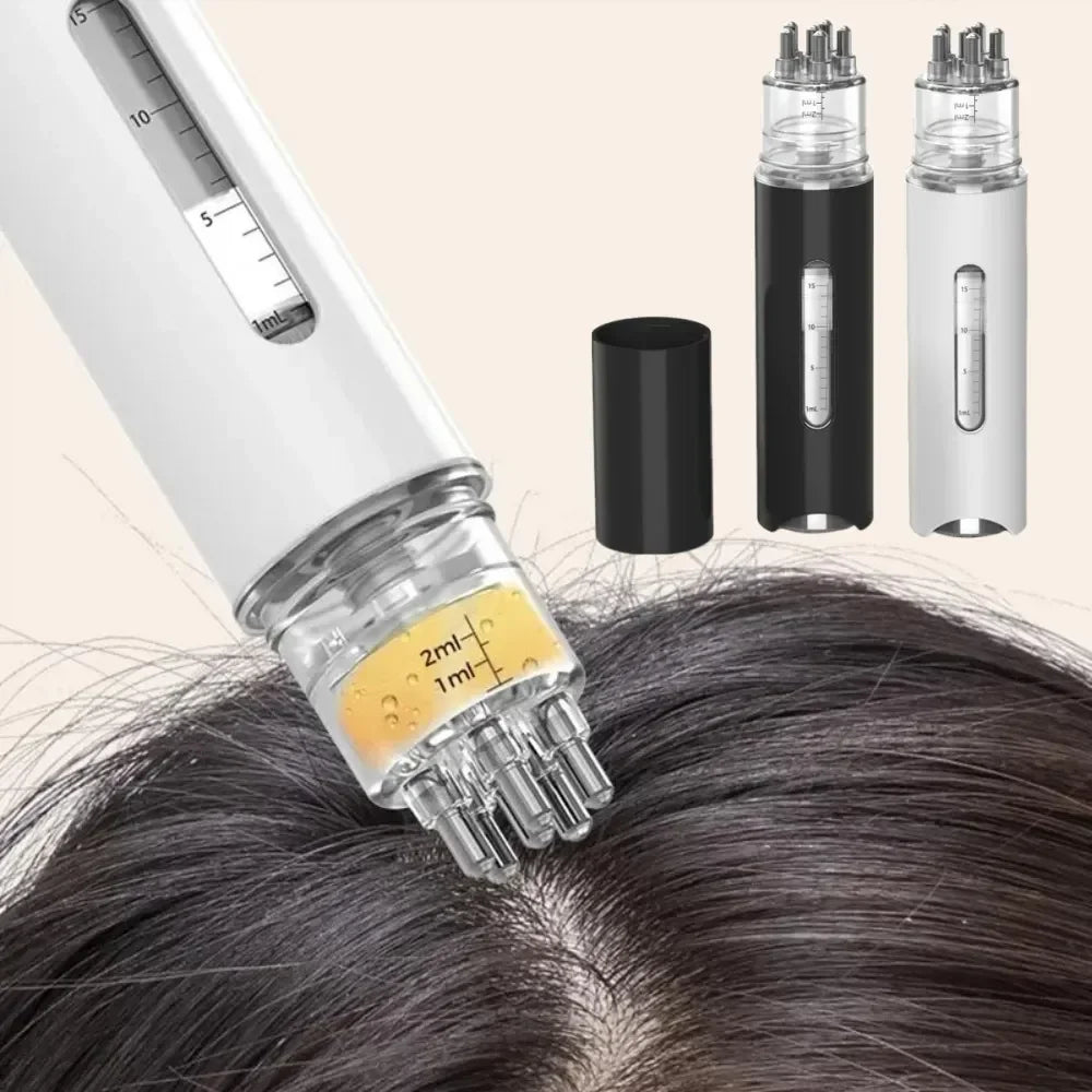 Scalp Applicator Liquid Comb Portable Mini Massage Comb Essential Oil Liquid Guiding Massager anti Hair Loss Scalp Care Tools