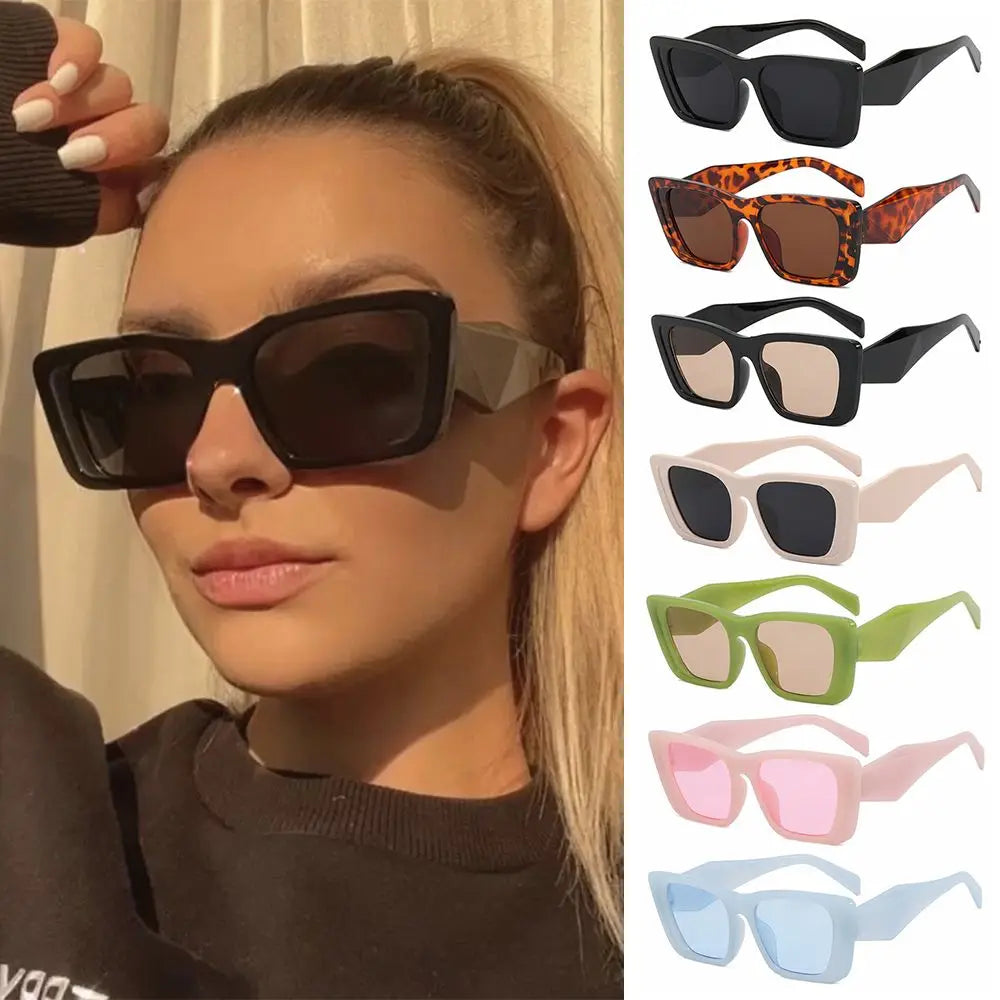 Unique Eyewear UV400 Big Frame Trend Glasees Women'S Sunglasses Square Sunglasses Female Sun Glasses